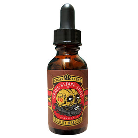 Grave Before Shave front packaging showing 1 oz dropper bottle and label, stylish grooming benefit