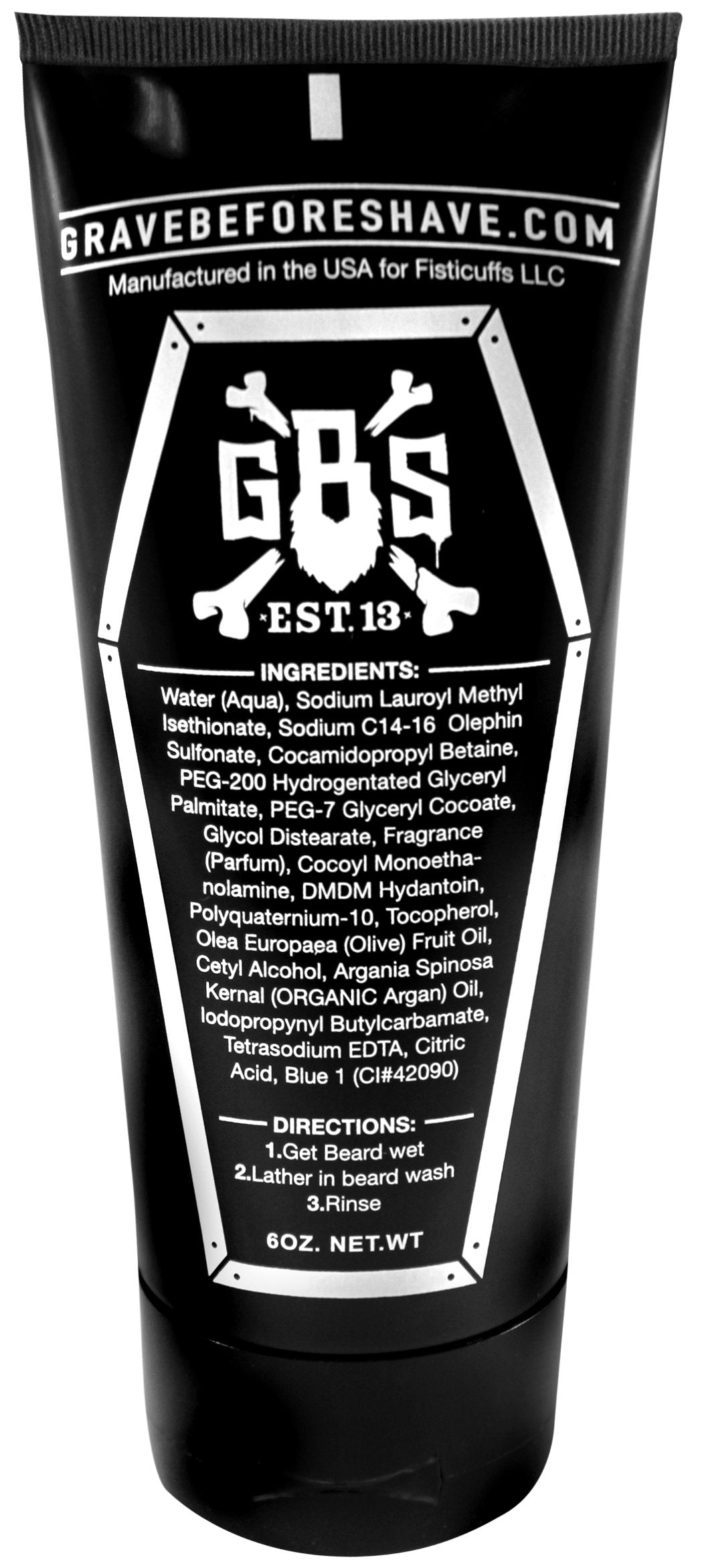 Grave Before Shave lather in hand highlighting argan oil hydration benefits