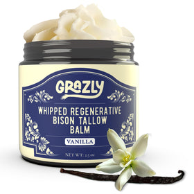 Grazly front jar 2.5 oz showing label and compact size benefit