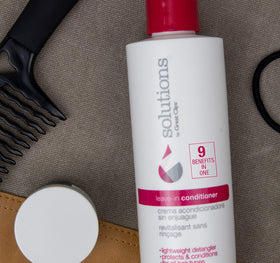 GREAT CLIPS close-up mist texture demonstrating fine spray for lightweight hydration benefit