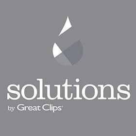 GREAT CLIPS lifestyle bathroom shelf staged to show daily routine and salon-quality benefit