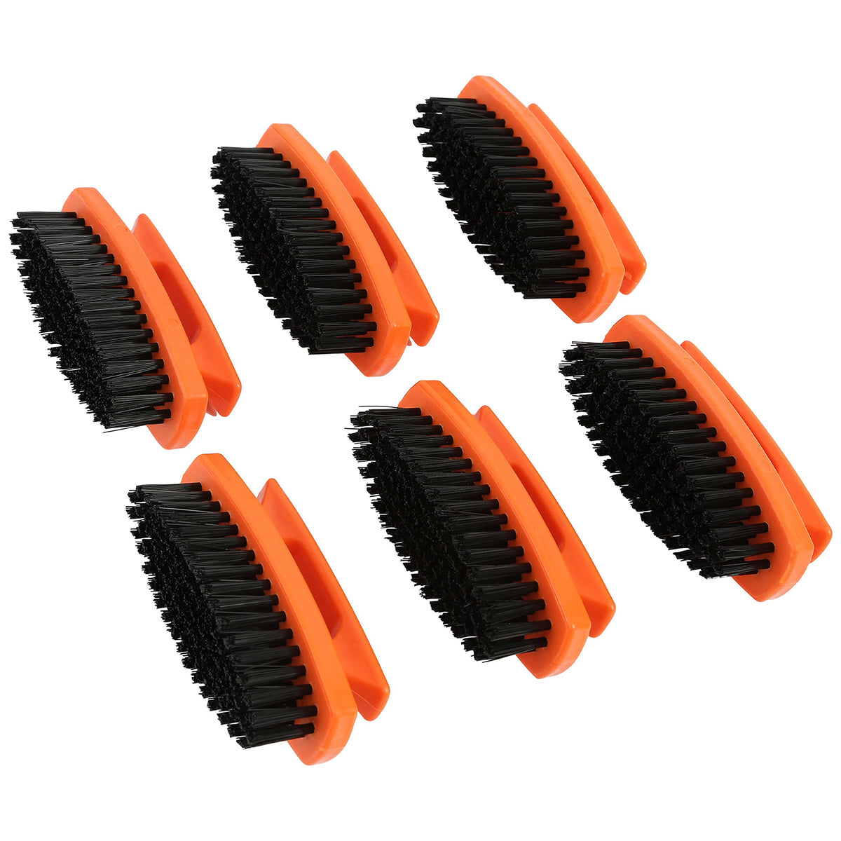 Great Neck front packaging showing six nail brushes and product value