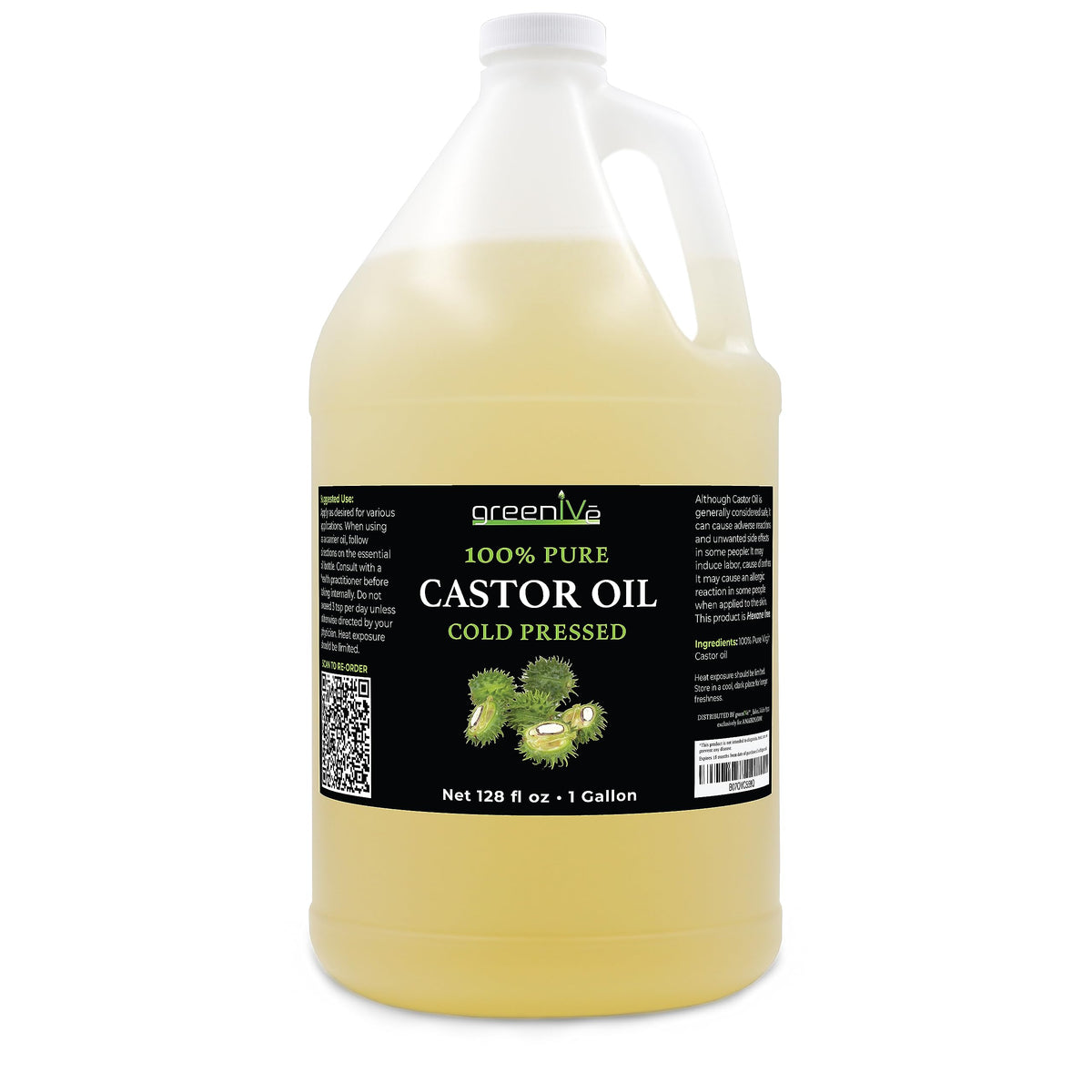 GreenIVe one gallon food-grade jug for bulk refill and cost savings