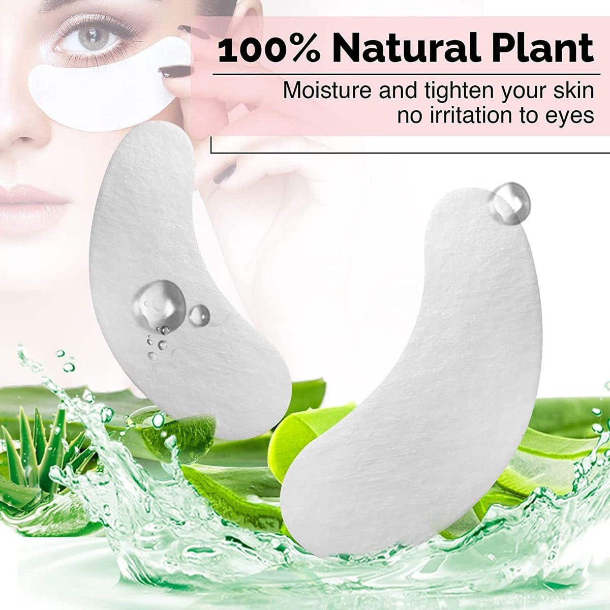 GreenLife hydrogel texture close-up highlighting soothing collagen hydration