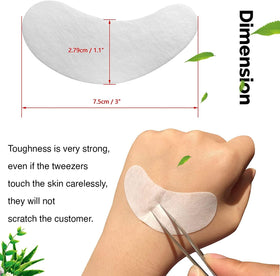 GreenLife pads in use on a model demonstrating secure lower-lash protection