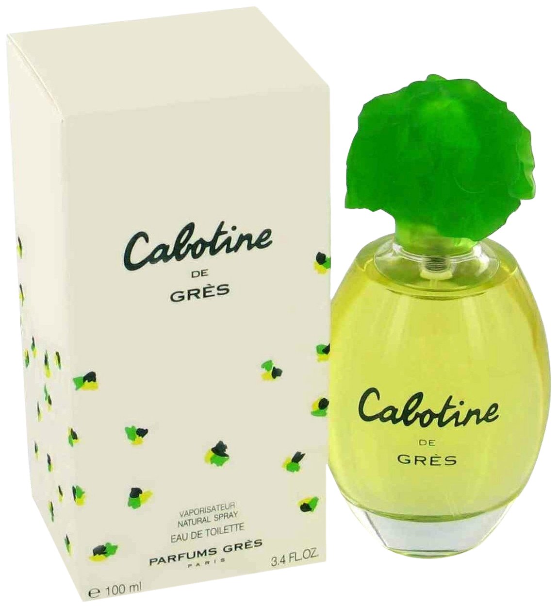 Gres Cabotine front bottle view showing elegant design and wearable fragrance