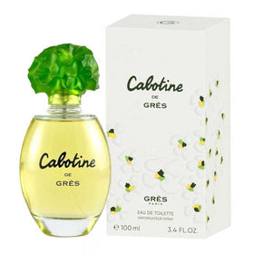 Gres Cabotine ingredient notes label highlighting floral and woody composition