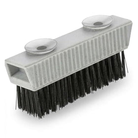 Grip Clean front view showing compact heavy-duty nail brush and shape benefit