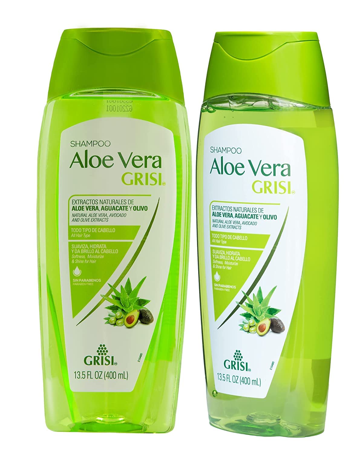 Grisi front packaging showing aloe vera formula and benefits