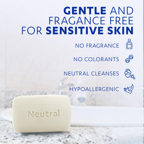 Close-up of Grisi soap texture highlighting smooth surface and mild formula benefits