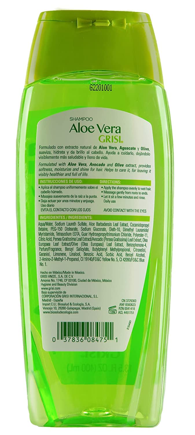 Grisi shampoo creamy lather texture demonstrating gentle cleanse
