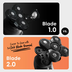 Groomie BaldiePro held in hand showing compact size and control