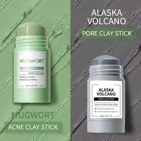 Grospe volcanic mud texture close-up highlighting mineral-rich exfoliating consistency