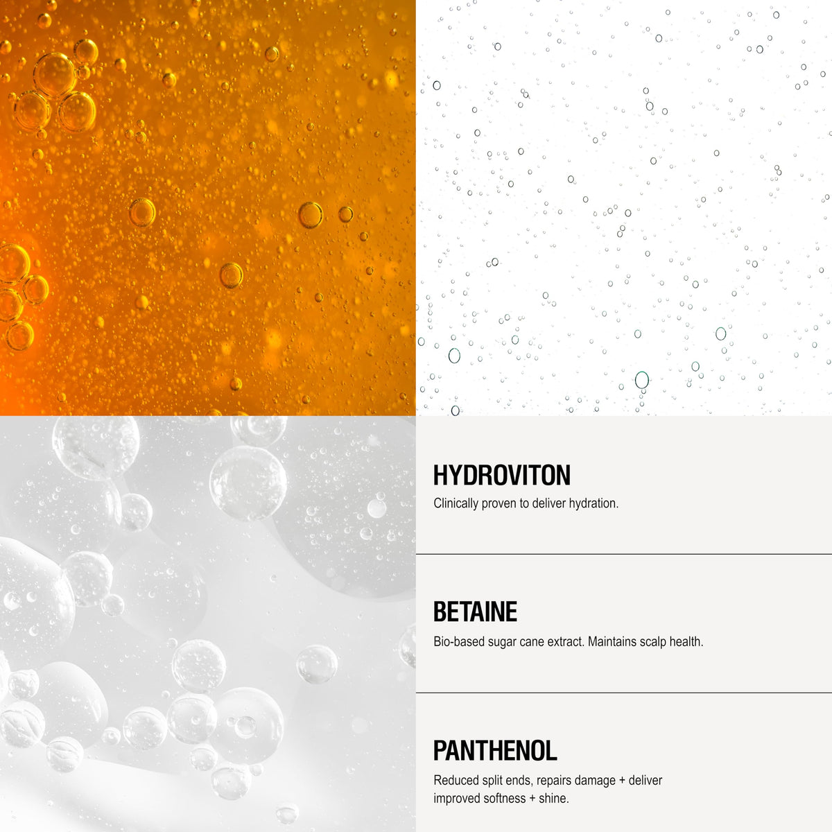 Grown Alchemist shampoo lather texture demonstrating gentle, hydrating clean benefits