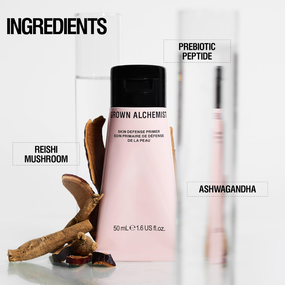 Grown Alchemist primer under foundation demonstration improving application and longevity