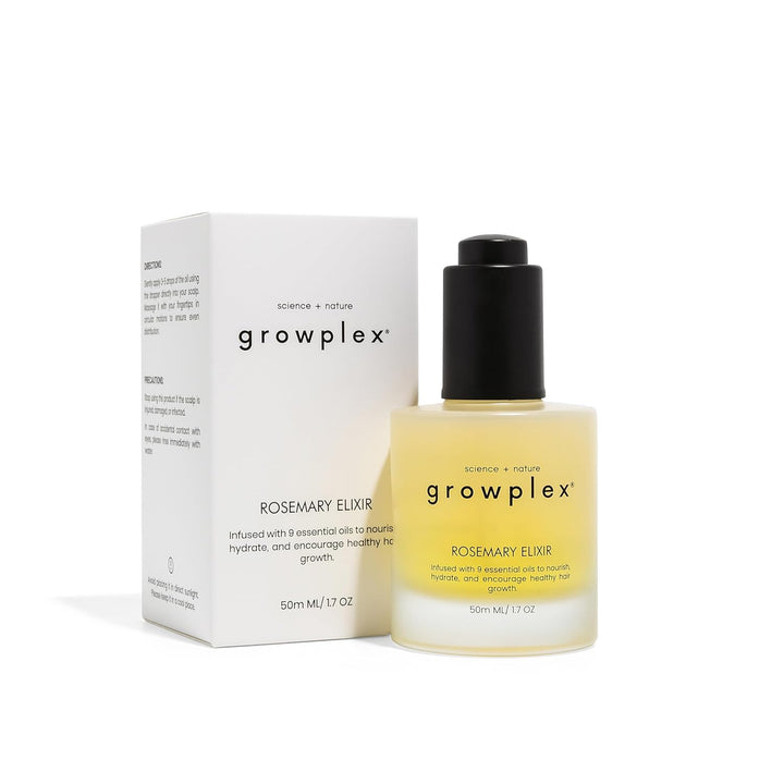 GROWPLEX bottle front view showing clean label and 2oz size benefit