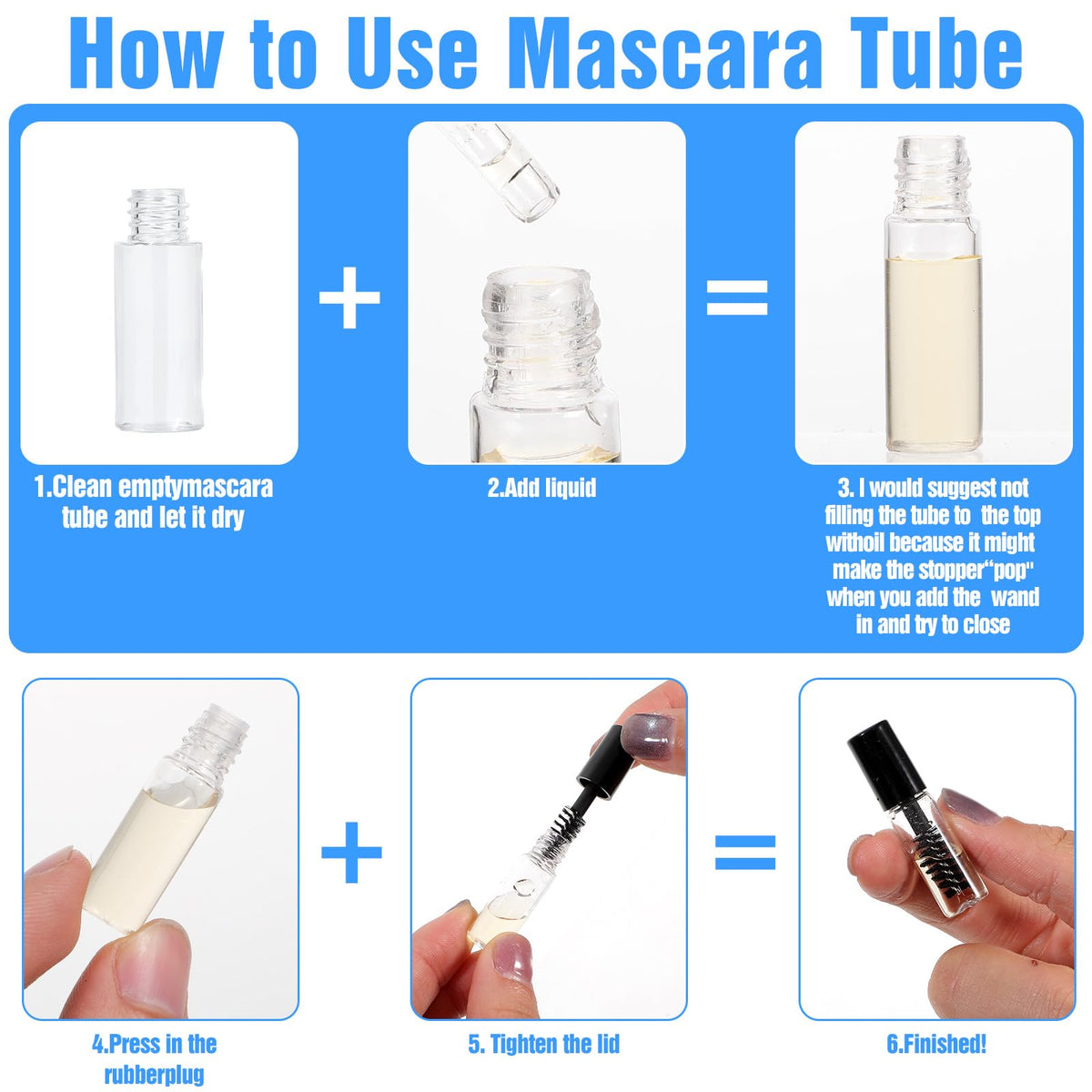 Gsbnjuy hand holding filled tube showing convenient on-the-go use benefit