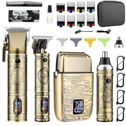 GSKY front kit overview showing complete grooming set and benefits