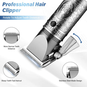 gsky trimmer t-blade closeup highlighting high-carbon steel blade for precise edging