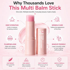 gtalmp close-up of balm texture revealing smooth, hydrating finish for quick smoothing