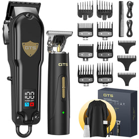GTS PRO front package showing complete clipper set and box for ready gifting