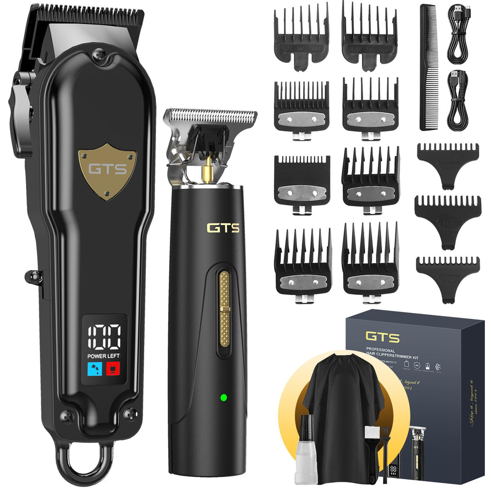 GTS PRO front package showing complete clipper set and box for ready gifting