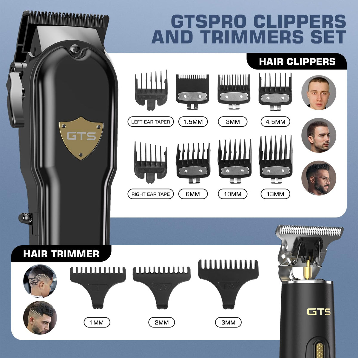 GTS PRO lifestyle barber station showing professional results and convenience