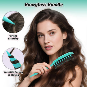 GTWRMXT brush held in hand demonstrating size and ergonomic grip comfort
