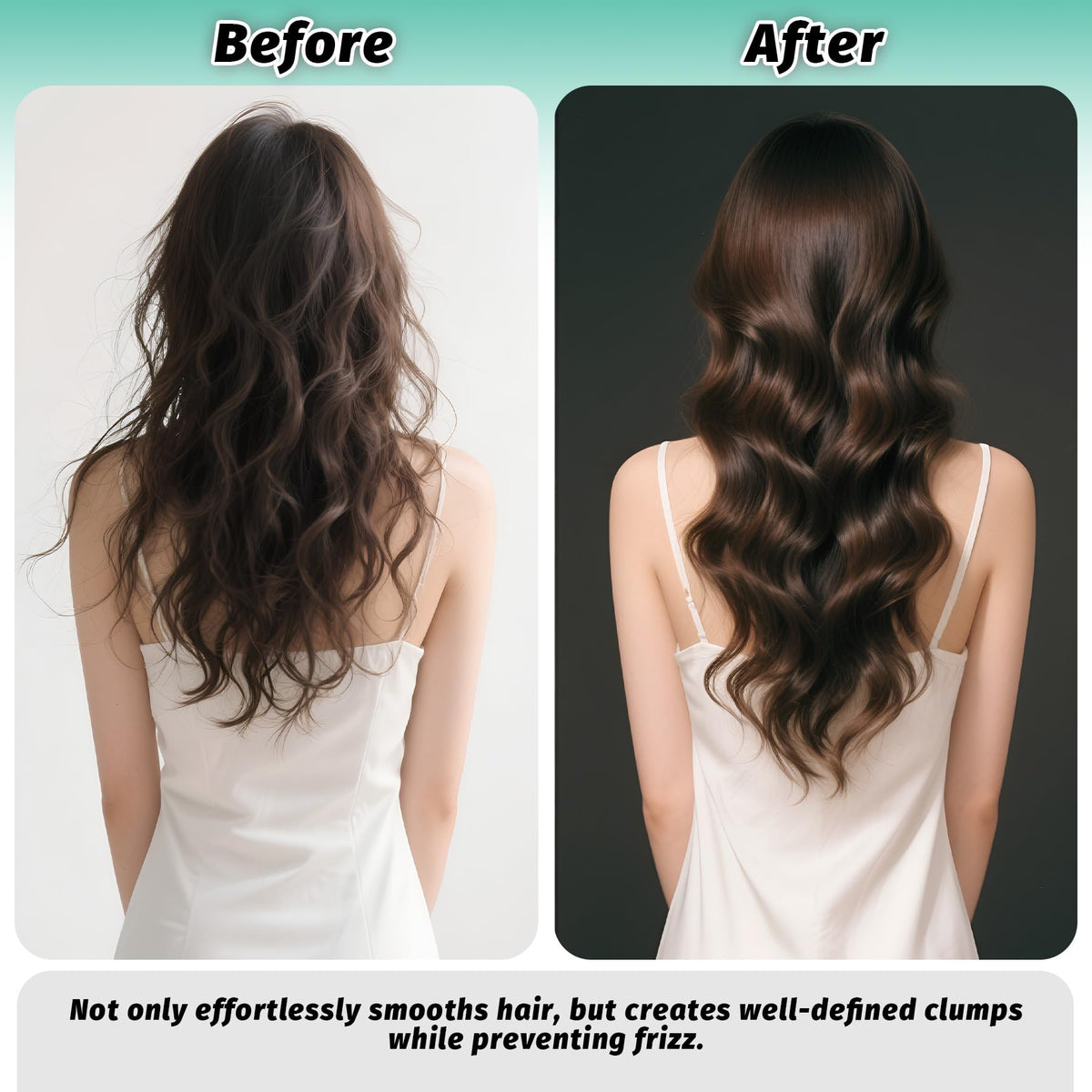 GTWRMXT being used on wet hair to detangle and distribute product evenly