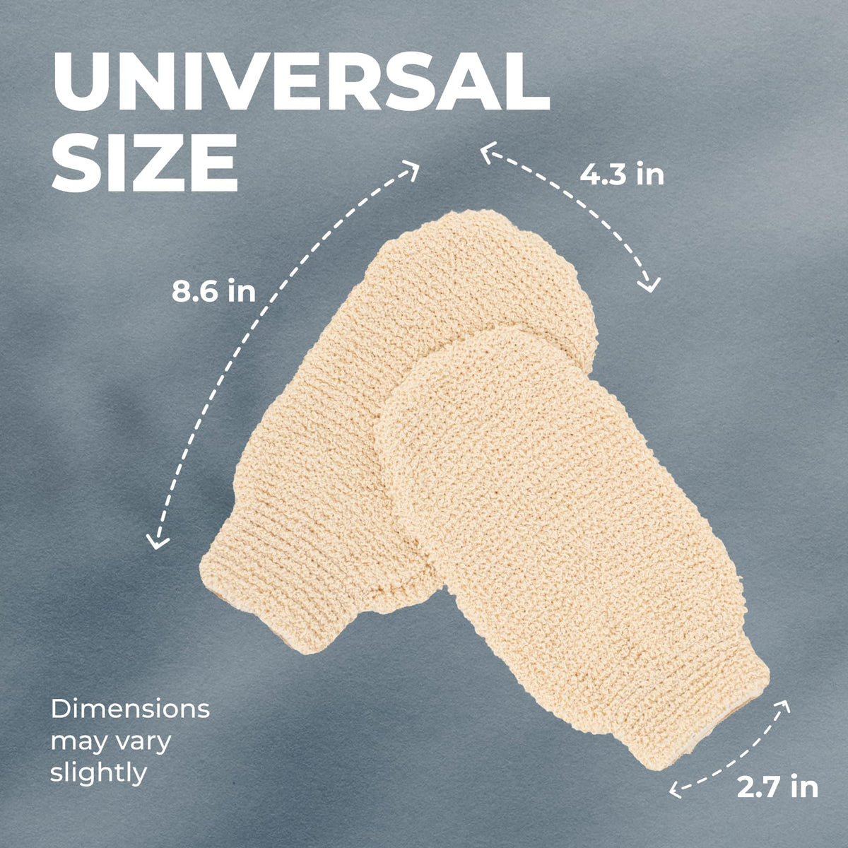 GUARD&MARINE mitt next to hand for clear size and fit guidance