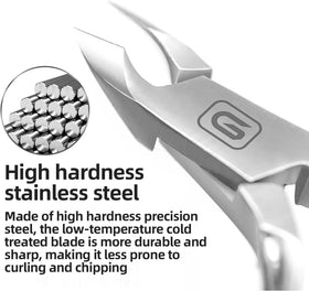 Gubonwer cuticle nippers coating detail showing rust resistance benefit