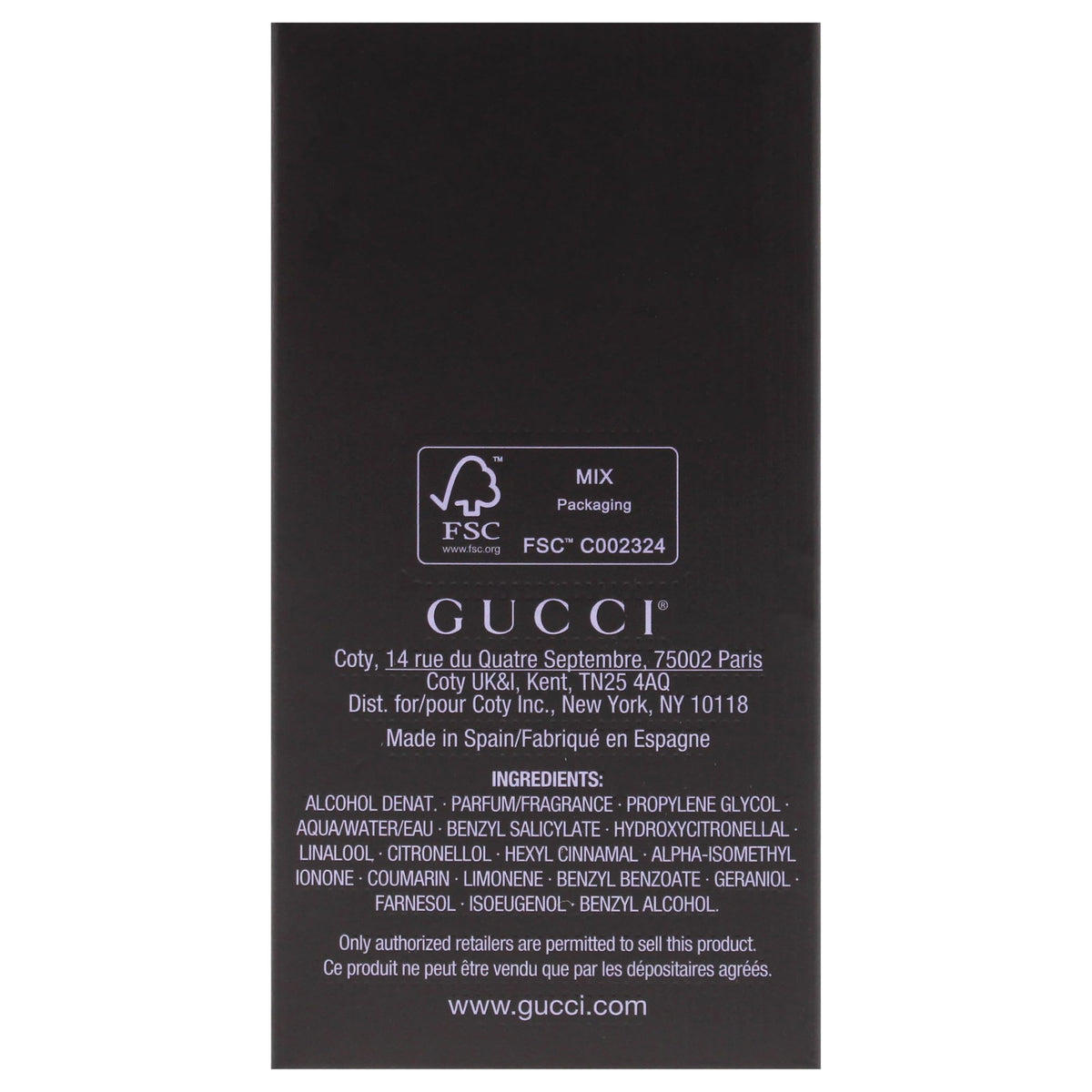 Gucci Flora open gift box presentation ideal for gifting and luxury appeal