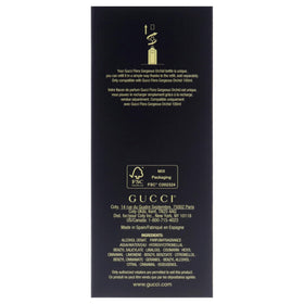 Gucci note-inspired styling with vanilla orchid and ozonic motifs for scent clarity