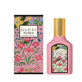 Gucci bottle front view showcasing elegant design and easy carry benefit