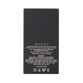 Gucci Guilty close-up of cap and logo highlighting premium finish and branding