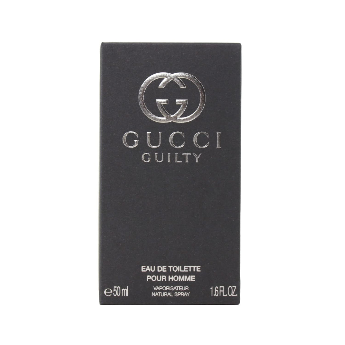 Gucci Guilty front bottle showcasing sleek design and immediate gift appeal
