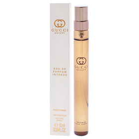 Detail of Gucci Guilty Pour Femme Intense cap and glass finish highlighting polished design and premium feel