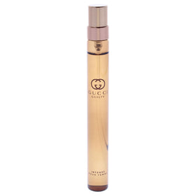 Close-up of Gucci Guilty Pour Femme Intense spray nozzle demonstrating easy, controlled application