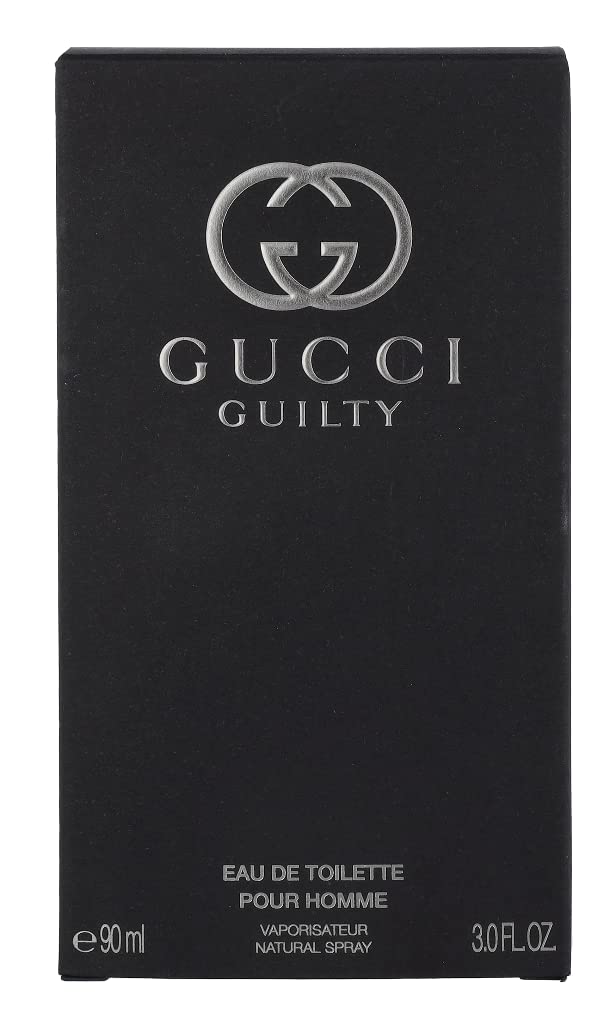 Gucci Guilty being sprayed from hand demonstrating easy application