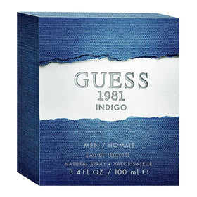 GUESS 1981 Indigo spray action capturing mist release for precise application benefit