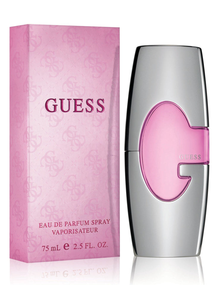 GUESS front bottle view showing sleek packaging and designer branding for confidence