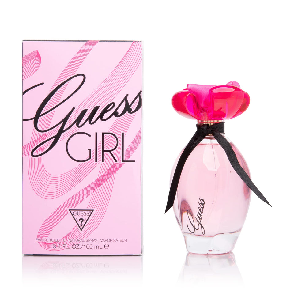 GUESS bottle front view showing elegant design and instant style benefit