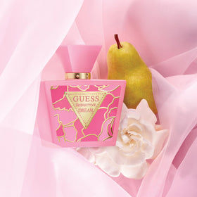 GUESS boxed packaging highlighting brand and scent family, ideal for gifting