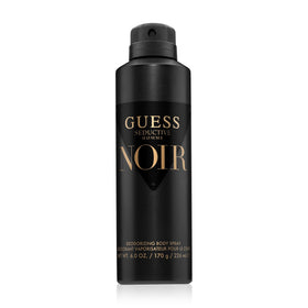 GUESS front bottle shot showing sleek black packaging and refined scent