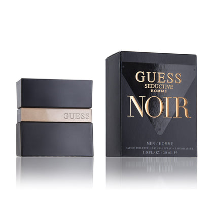 GUESS Seductive Noir front view showing bottle and label, brand allure