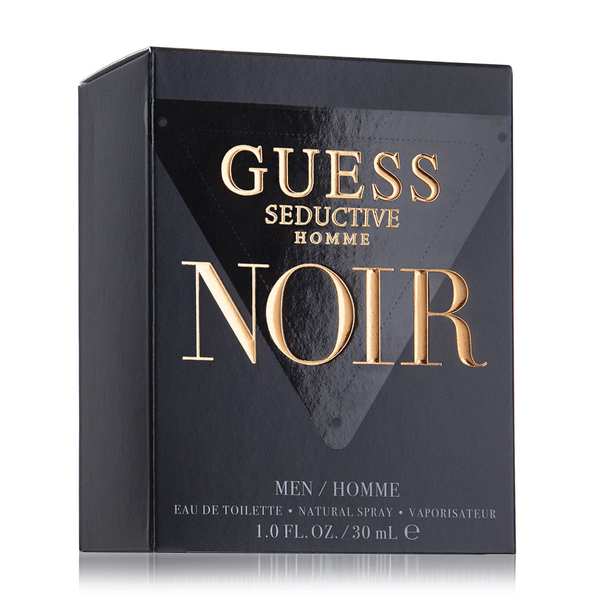 Mood board of pepper, lavender, sandalwood representing GUESS Seductive Noir notes, brand sensory cues