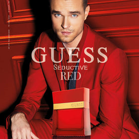 GUESS Seductive Red boxed packaging ideal for gifting and presentation