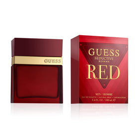 GUESS Seductive Red front bottle showing sleek design and confident appeal