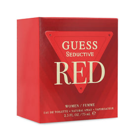GUESS lifestyle shot of wrist spray showing fragrance in use for lasting confidence