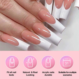 GUFUGU numbered nail sizes laid out to show 12-size range for tailored fit